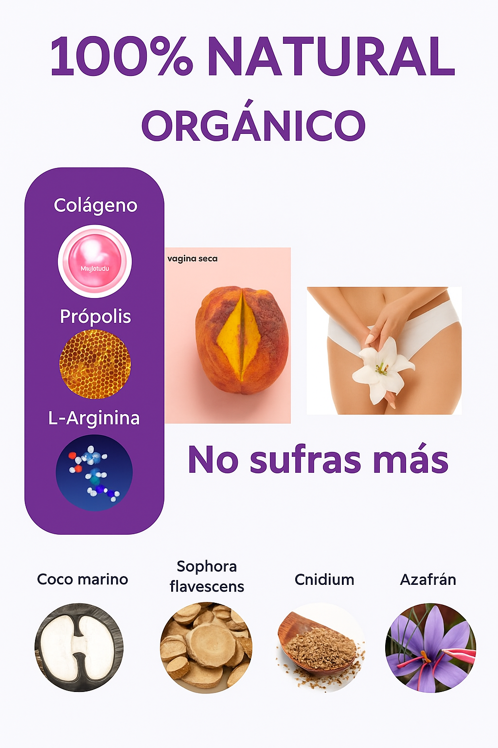Cápsulas Vaginales 6 en 1 | Mejoran la lubricación y despiertan tu libido de forma natural - VagiComprex™