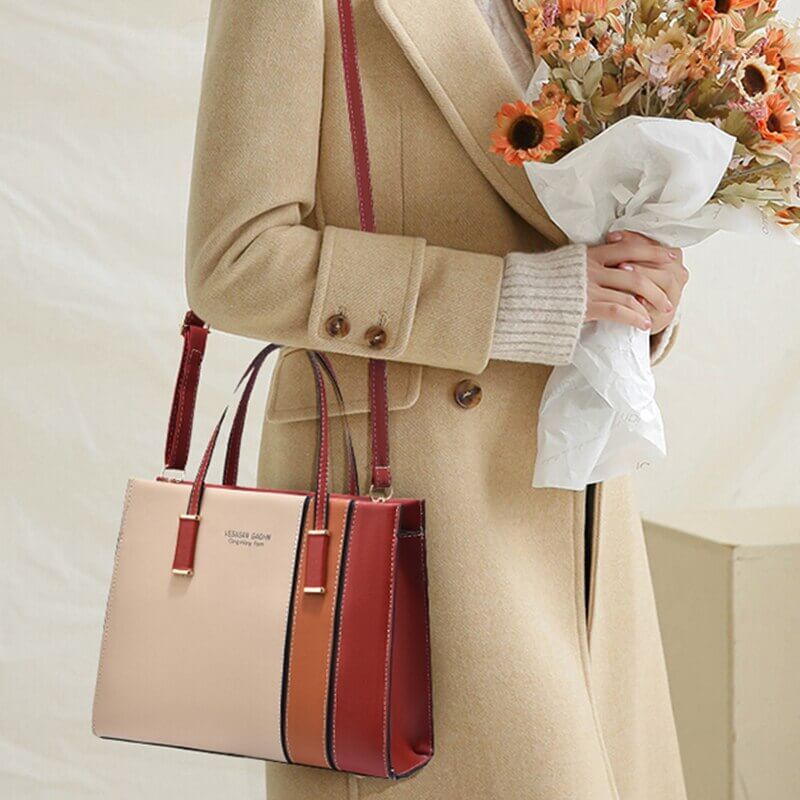 Bolso Versátil con Asa de Mano y Hombro