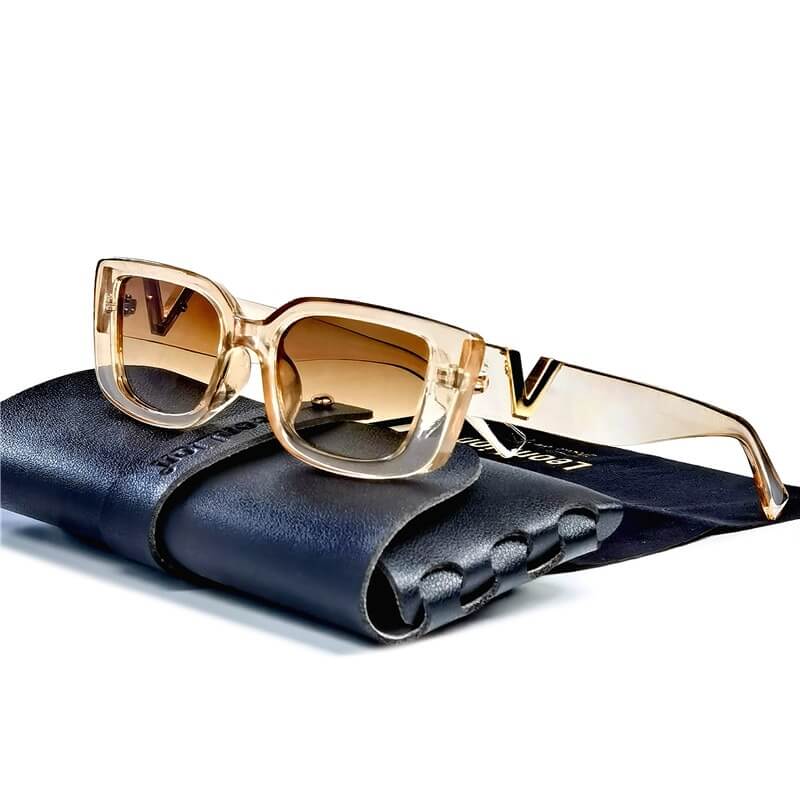 Gafas Retro con Montura Rectangular