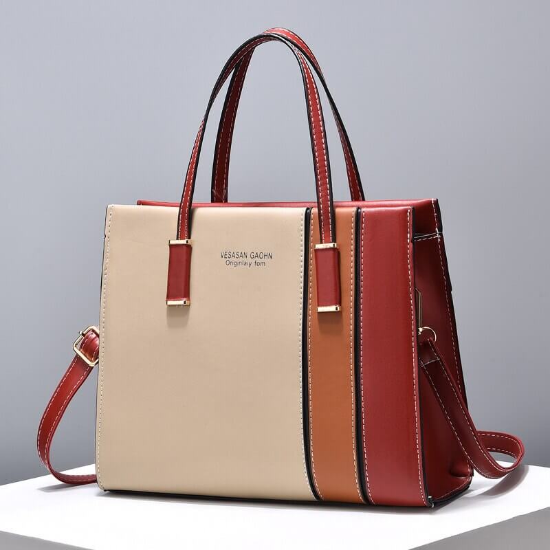 Bolso Versátil con Asa de Mano y Hombro